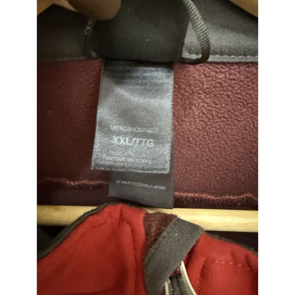 North Face Apex Softshell Men's XXL Jacket Red - Picture 3 of 6